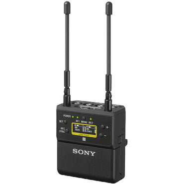 Sistema de micrófono inalámbrico omnidireccional de solapa Sony UWP-D27 para dos personas con montaje en cámara