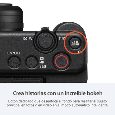 Cámara ZV-1F para videoblogs
