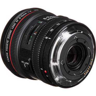 Objetivo Canon EF 8-15 mm f/4L ojo de pez USM