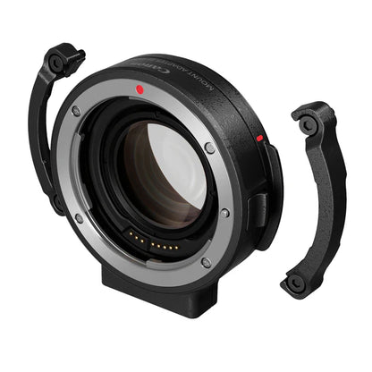 EOS C70 + EF-EOS R 0.71X. Adapter
