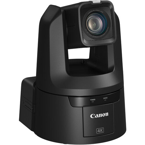 Cámara Canon CR-N500 Professional 4K NDI PTZ con zoom de 15x (negro satinado)