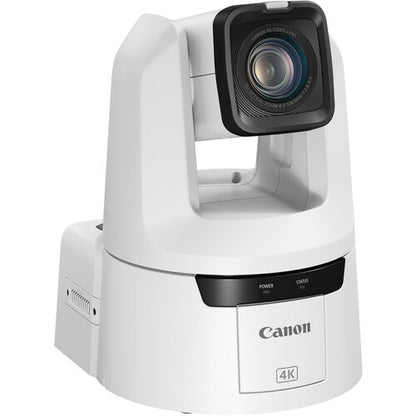 Cámara profesional Canon CR-N500 4K NDI PTZ con zoom de 15x (blanco titanio)
