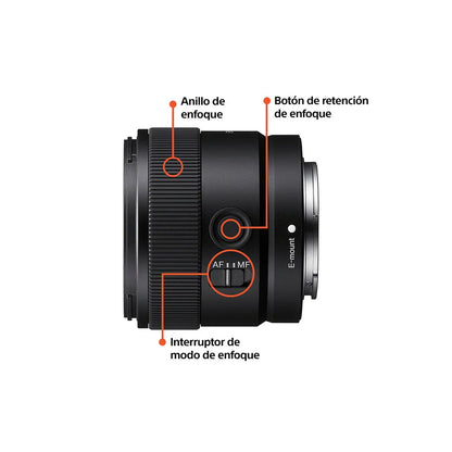 Sony Lente Gran Angular Fijo 11mm F1.8 APS-C con Estabilizador SEL11F18