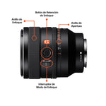 Lente FE 50 mm F1,4 GM  SEL50F14GM