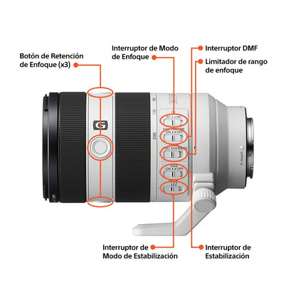 FE 70-200 mm F4 Macro G OSS  SEL70200G2.SYX