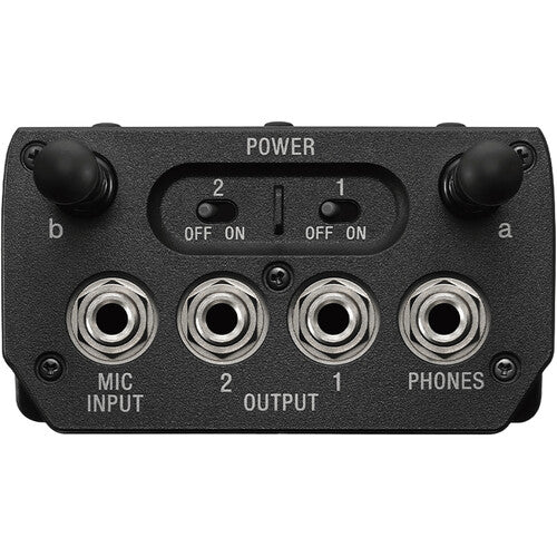 Sistema de micrófono inalámbrico omnidireccional de solapa Sony UWP-D27 para dos personas con montaje en cámara