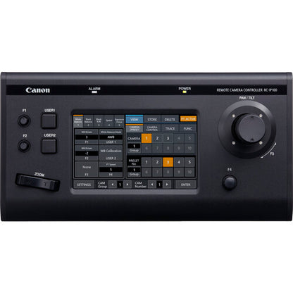 Controlador de joystick PTZ con pantalla táctil Canon RC-IP100