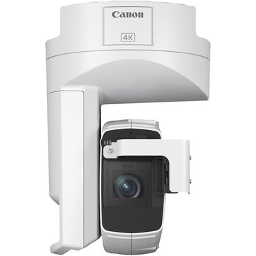 Cámara Canon CR-X300 4K PTZ para exteriores con zoom 20x (blanco titanio)