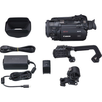 Videocámara Canon XA75 UHD 4K30 con enfoque automático de doble píxel