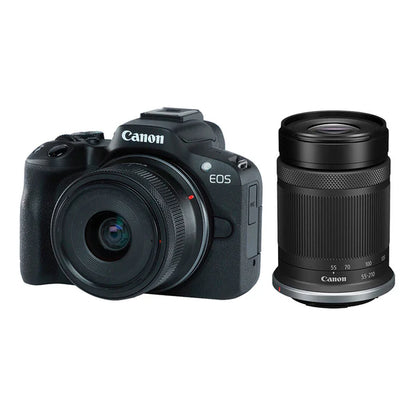 EOS R50  RF-S 18-45mm F4.5-6.3 IS STM + 55-210mm
