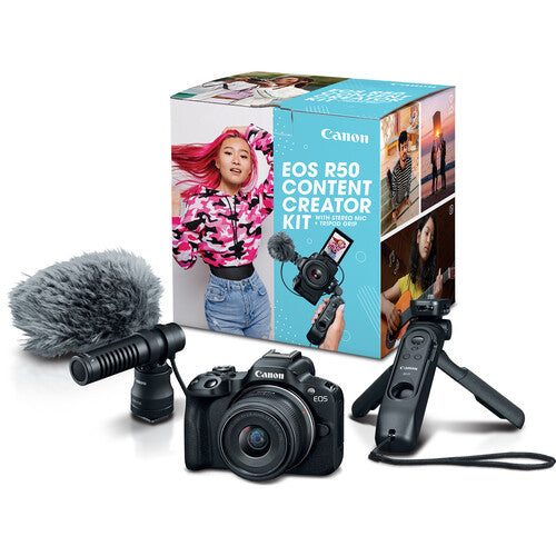 Kit de creación de contenido Canon EOS R50