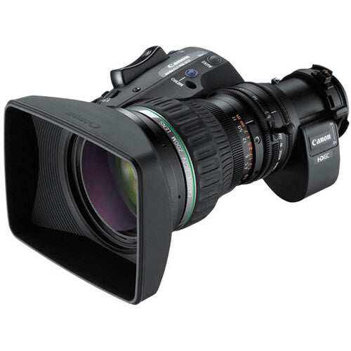 Objetivo Canon KJ10EX4.5B IASE S 2/3" ENG portátil con zoom 10x, enfoque servo y zoom
