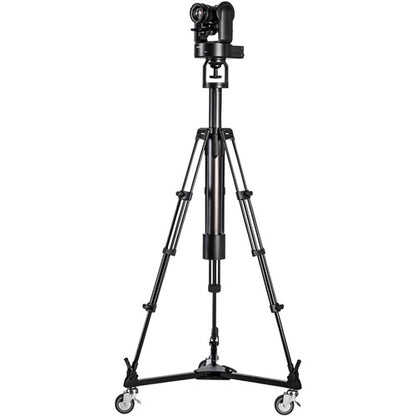 Columna de pedestal eléctrica Libec LX-ePed Studio con plataforma rodante estándar