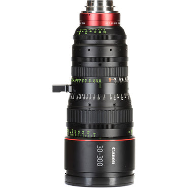 Objetivo zoom cinematográfico Canon CN-E 30-300 mm T2.95-3.7 L SP PL