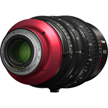 Objetivo Canon CN-E Flex Zoom 14-35 mm T1.7 Super35 Cinema EOS (montura EF)