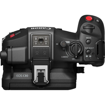 Cámara de cine Canon EOS C80 6K de fotograma completo (Canon RF)