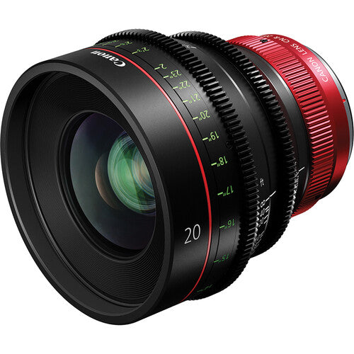 Objetivo fijo de cine Canon CN-R 20 mm T1.5 LF (Canon RF)