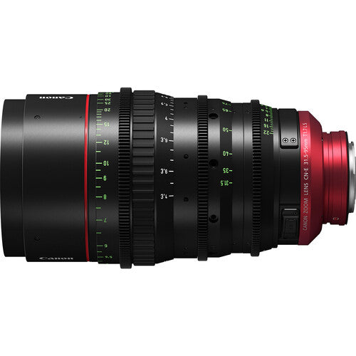 Objetivo Canon CN-E Flex Zoom 31,5-95 mm T1,7 y objetivo Super35 Cinema EOS (montura EF).