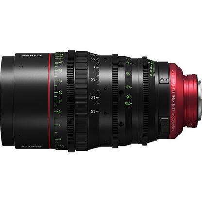 Objetivo Canon CN-E Flex Zoom 31,5-95 mm T1,7 y objetivo Super35 Cinema EOS (montura EF).