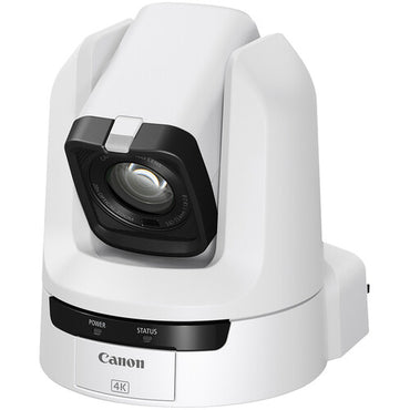 Cámara Canon CR-N100 4K NDI PTZ con zoom 20x (blanco titanio)