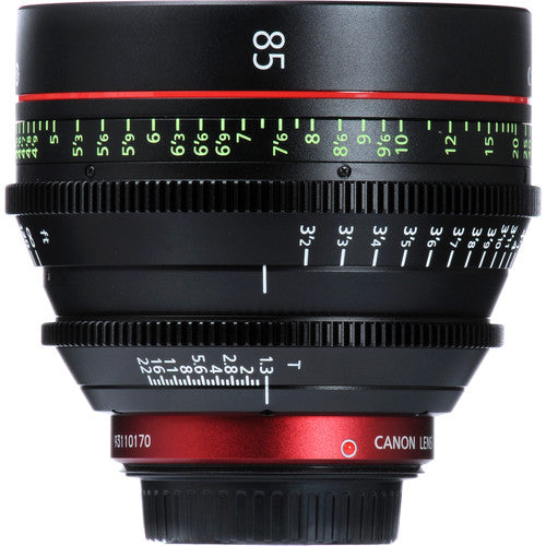 Objetivo fijo de cine Canon CN-E 85 mm T1.3 LF (montura EF)