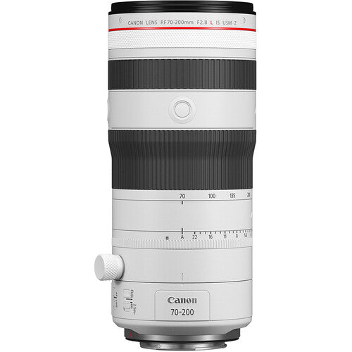 Objetivo Canon RF 70-200 mm f/2,8 L IS USM Z (blanco)
