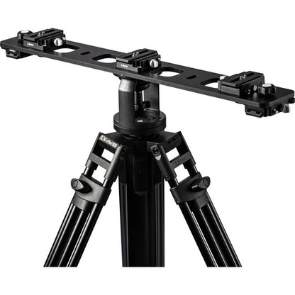 Columna de pedestal eléctrica de alta resistencia Libec LX-ePed PRO con plataforma rodante para cámaras PTZ