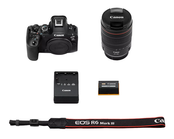 Cámara con lente-EOS R6MK III 24-105mm USM