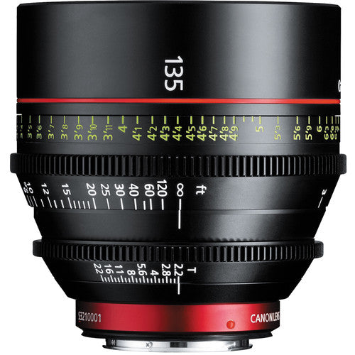 Objetivo fijo de cine Canon CN-E 135 mm T2.2 LF (montura EF)