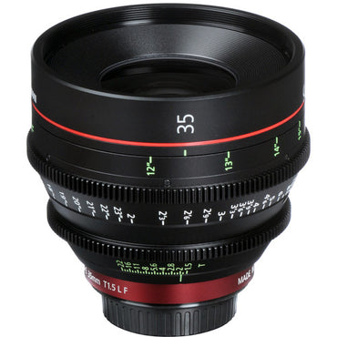 Objetivo fijo de cine Canon CN-E 35 mm T1.5 LF (montura EF)