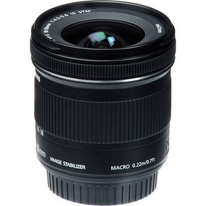 Objetivo Canon EF-S 10-18 mm f/4,5-5,6 IS STM