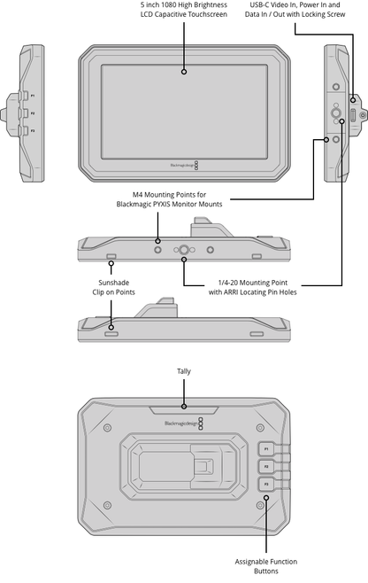 Blackmagic PYXIS Monitor