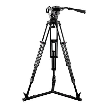 Tripié Profesional Heavy Duty E-Image EG25A2 con Cabezal Fluido (Capacidad de Carga 28–32 kg)