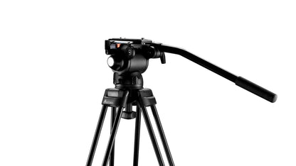 Tripié Profesional de Video E-Image EG03AA con Cabezal Fluido (Capacidad de Carga 5–8 kg)