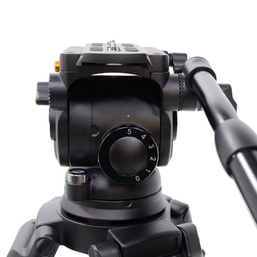 Tripié Profesional de Video E-Image EI-7080-AA con Cabezal Fluido y Alta Capacidad de Carga