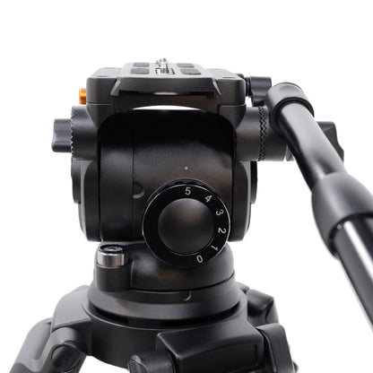 Tripié Profesional de Video E-Image EI-7080-AA con Cabezal Fluido y Alta Capacidad de Carga