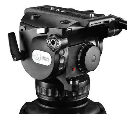 Tripié Profesional Heavy Duty E-Image EG25A2 con Cabezal Fluido (Capacidad de Carga 28–32 kg)