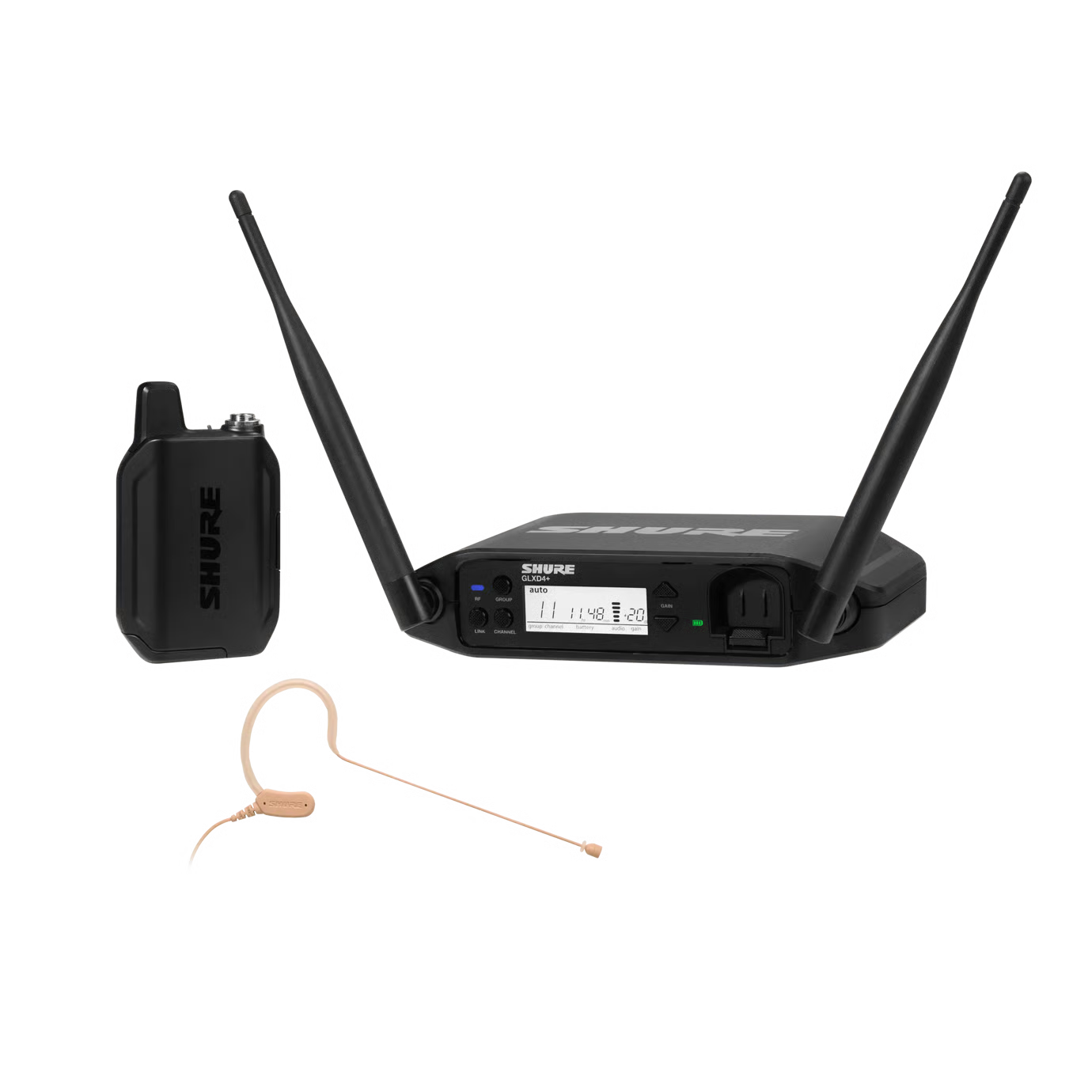 Sistema inalámbrico digital con micrófono de diadema--GLXD14+/MX53