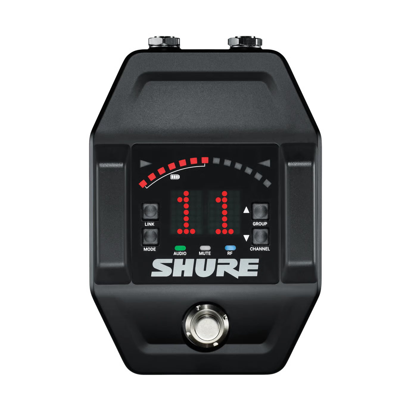 Receptor de pedal de guitarra inalámbrico digital Dual Band GLXD6+