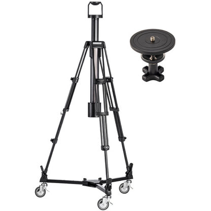 Columna de pedestal eléctrica Libec LX-ePed Studio con plataforma rodante estándar