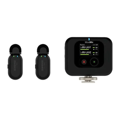 Move Mic Kit de Micrófonos miniatura inalámbricos bluetooth, MV-TWO-KIT