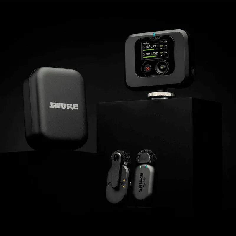 Move Mic Kit de Micrófonos miniatura inalámbricos bluetooth, MV-TWO-KIT