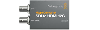Micro Converter SDI to HDMI 12G wPSU