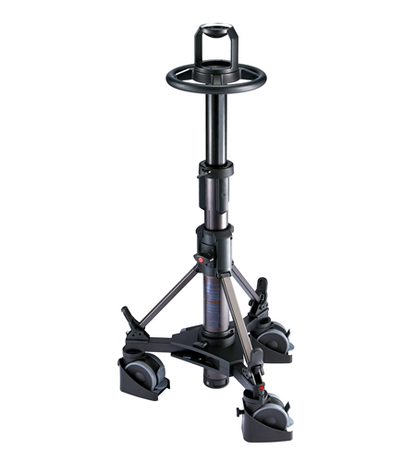 Sistema de pedestal compacto Libec P110(S) con columna P110 y plataforma rodante compacta DL-10RB