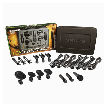 PGADRUMKIT7 7PC KIT DE BOMBO PGA52, 57, 56(X3), 81(X2)