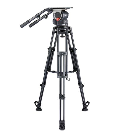 Sistema de trípode Libec QD-10M con esparcidor de nivel medio