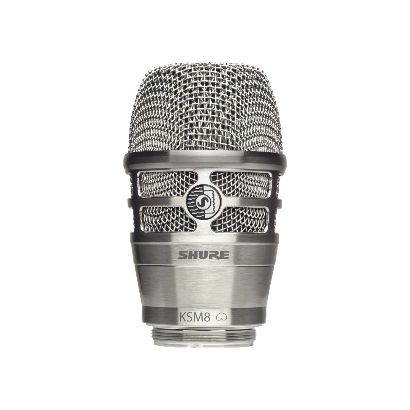 RPW170 Cápsula inalámbrica KSM8 para transmisores Shure de color níquel