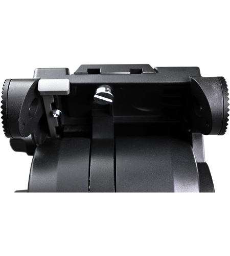 Sistema de trípode profesional de aluminio Libec RSP-750M con separador intermedio para configuraciones ENG