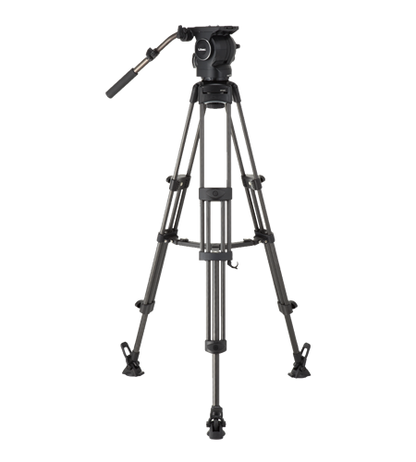 Sistema de trípode profesional Libec RSP-750MC con tubería de carbono y separador intermedio para configuraciones ENG