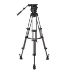 Sistema de trípode profesional Libec RSP-750MC con tubería de carbono y separador intermedio para configuraciones ENG